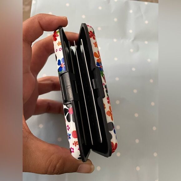 Aluminum Metal Wallet Billfold Case  Women Credit Card ID Holder - Picture 7 of 8